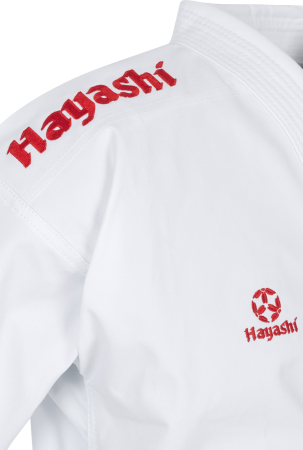 Karate Gi Set “Migoto” - white-red, white-blue embroidery, size 200 cm [9]