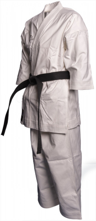 Karate-Gi „Tenno Elite“, aprobat WKF, Hayashi, Alb, 140 cm [5]