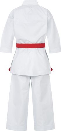 Karate gi “Tenno Premium” - Alb, broderie alba, marime 150 cm [3]