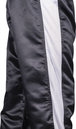 Kickboxing pants for Kids - size XXS = 140 cm, black-white [6]
