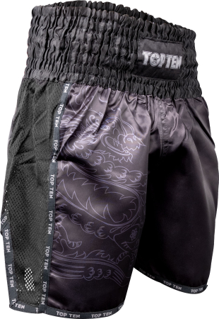 Import - Kickboxing shorts “Dragon” - black-black, size XXL