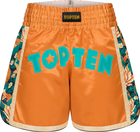 Pantaloni Kickboxing "Ryu del Mar" - portocaliu, marime XL [1]