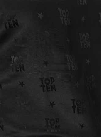 Kickboxing uniform “Bow” - negru-albastru-alb, marimea L [5]