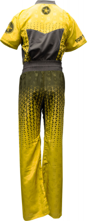 Uniforma Kickboxing „Grafic”,Top Ten, Galben-Negru, M [3]