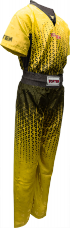 Uniforma Kickboxing „Grafic”,Top Ten, Galben-Negru, M [1]