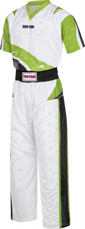 Uniforma Kickboxing “Urban Arts” - alb-verde, marime S [2]