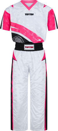 Kickboxing uniform "Urban Arts" - white-pink, size XXL [1]