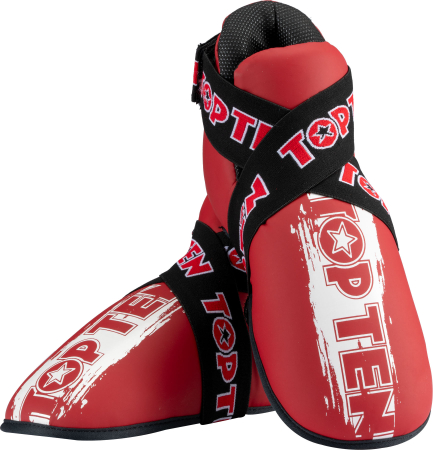 Protectii - Botosei “SuperLight Power Ink” - rosu-alb, marime L