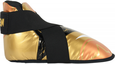 „Urban Arts” cipők - arany-fehér, XS méret [1]