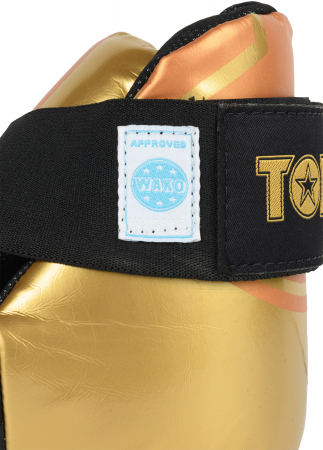 „Urban Arts” cipők - arany-fehér, XS méret [5]