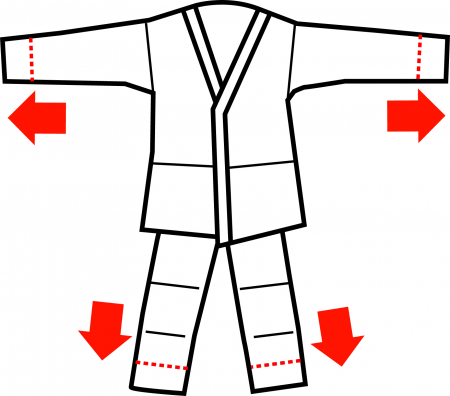 Kimono Karate aprobat WKF, Adidas, 150 Cm [1]