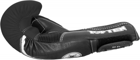 Manusi box 4select din piele, Top Ten, Negru, 16 oz [2]