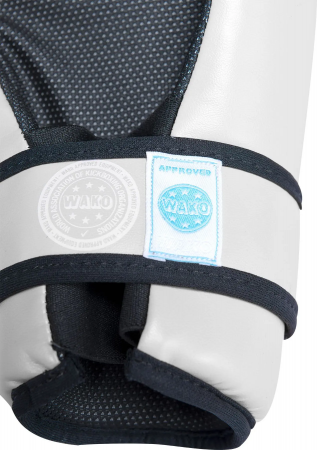 Manusi de kick-boxing, "Point Fighter", aprobate WAKO, Top Ten, Alb, S [1]