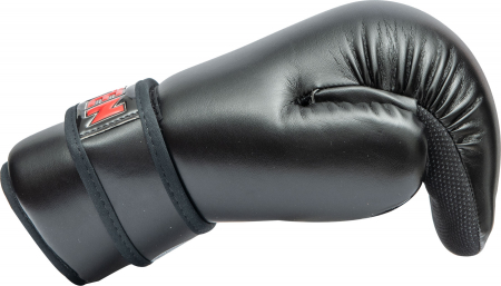 Manusi de kick-boxing, "Point Fighter", aprobate WAKO, Top Ten, Negru, XS [4]