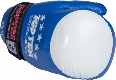 Manusi de Taekwon-do, "ITF Superfight 3000", aprobate ITF, Top Ten, Albastru, L-XL [2]