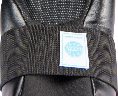 Manusi kickbox “Flowers” pentru femei, omologat WAKO - negru-roz, S [1]