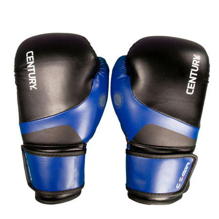 ​​​​​​​Mănuși Kickboxing C-GEAR Determination aprobate WAKO 10oz Negru/Albastru [6]
