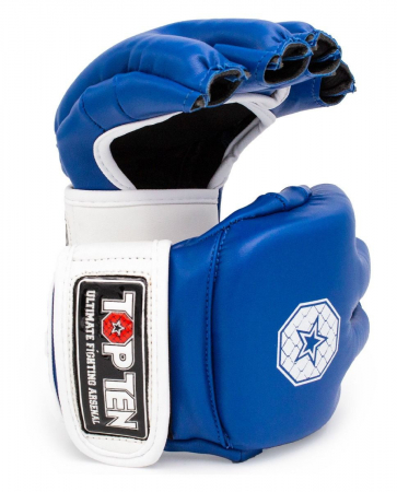 Sport - MMA ütőkesztyű “Striking C-Type” - S méret, kék-fehér