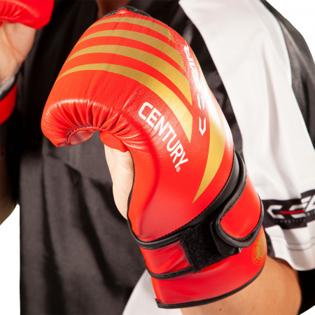 Manusi Point Fighting C-GEAR Integrity aprobate WAKO, Century, Rosu/Auriu, S [3]