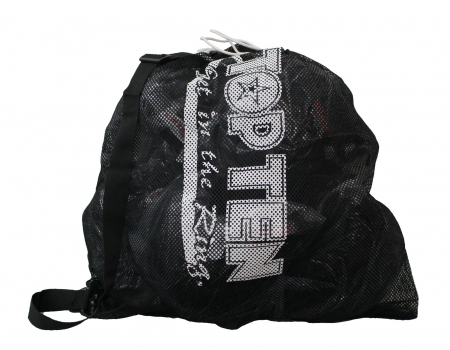 Next Brand Marketing - Rucsac plasa - 70 cm x 65 cm, negru