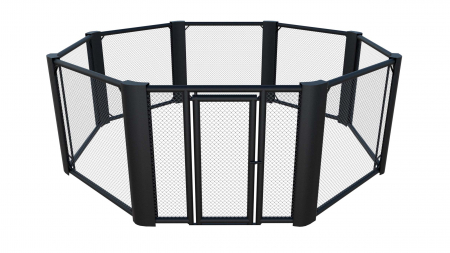 Fara Categorie - MMA cage without floor -  13 inches ( 4 x 4 m) - Length of panel 65.35 inches (166 cm)