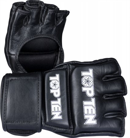 Manusi de MMA - Manusi de competitie MMA “Competitor”, Top Ten, negru, S