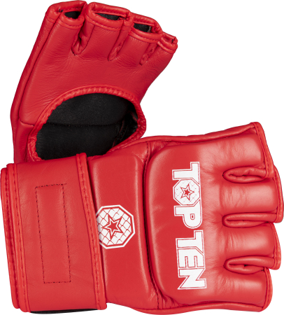 Protectii si Accesorii - MMA competition gloves “Competitor” - red, size M