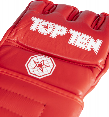 MMA competition gloves “Competitor” - red, size XL [5]
