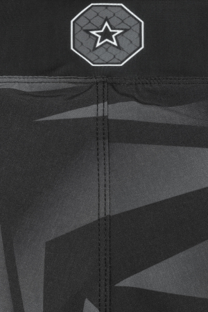 MMA Shorts “Borrado” with inner trousers - black, size XXL = 200cm [7]