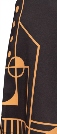 Pantaloni scurti MMA “BRAVE” - Negru-Auriu, marime S [5]
