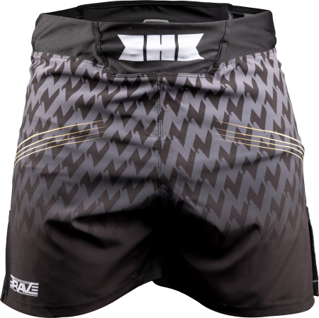 Pantaloni scurti MMA “BRAVE Fight Night” - Negru, Marime XL [1]