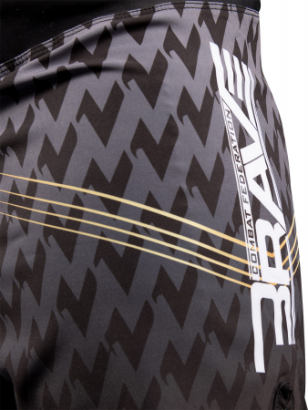Pantaloni scurti MMA “BRAVE Fight Night” - Negru, Marime XXL [5]