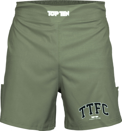 Pantaloni scurti MMA „Fight Club” - Kaki, Size S [1]