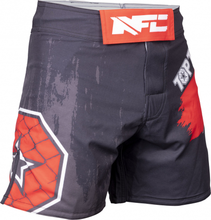 Import - MMA-Shorts “NFC Fight Night” - black-red, size M