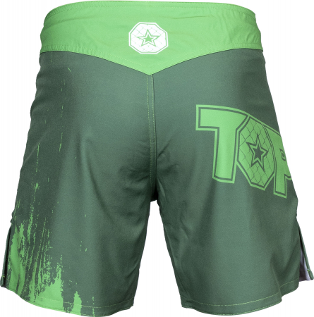 MMA-Shorts “Power Ink” - green, size XL [3]