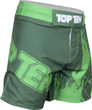 Import - MMA-Shorts “Power Ink” - green, size XXL