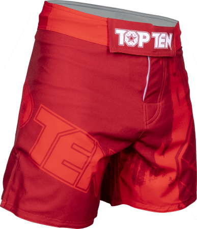 Fara Categorie - MMA-Shorts “Power Ink” - red, size S