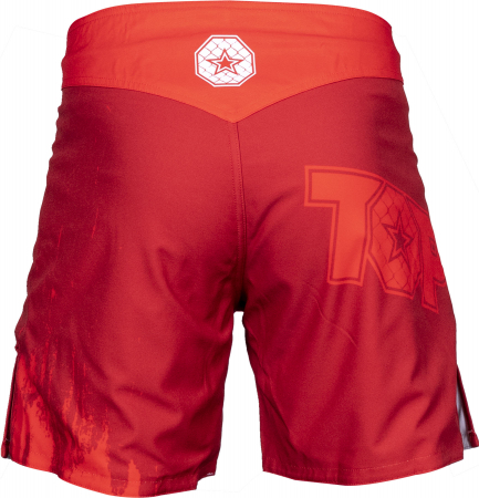 MMA-Shorts “Power Ink” - red, size L [3]