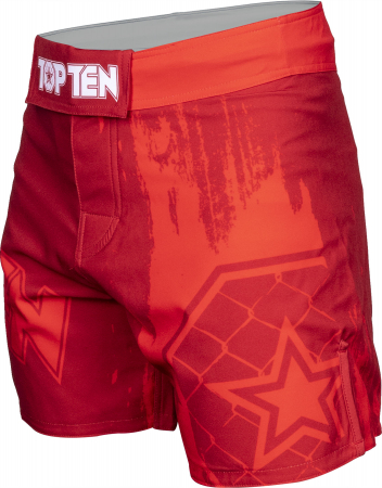 MMA-Shorts “Power Ink” - red, size L [2]