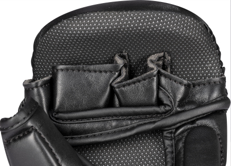 MMA sparring gloves “Contender” - black-gold, size L [4]