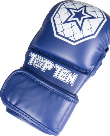 MMA sparring gloves “Contender” - blue, size S [7]