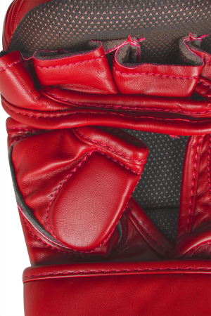 MMA sparring gloves “Contender” - red, size L [5]