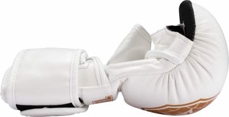 Manusi MMA  “Contender” - alb-auriu, marimea S [3]