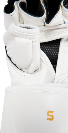 Manusi MMA  “Contender” - alb-auriu, marimea S [5]