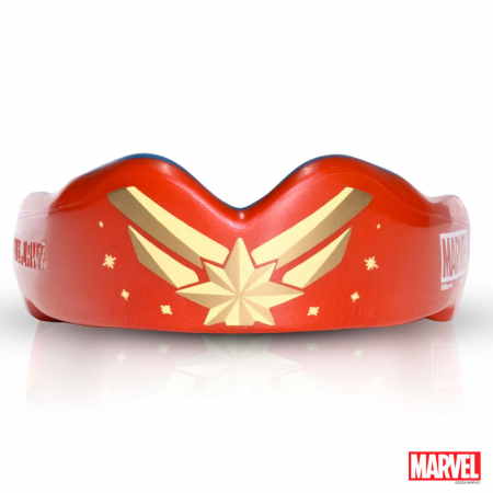 Proteza dentara “Extro Marvel Captain Marvel” - rosu/auriu, senior [1]