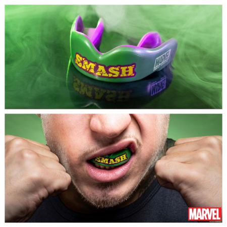 Proteza dentara “Extro Marvel Hulk” - verde-mov, junior [4]