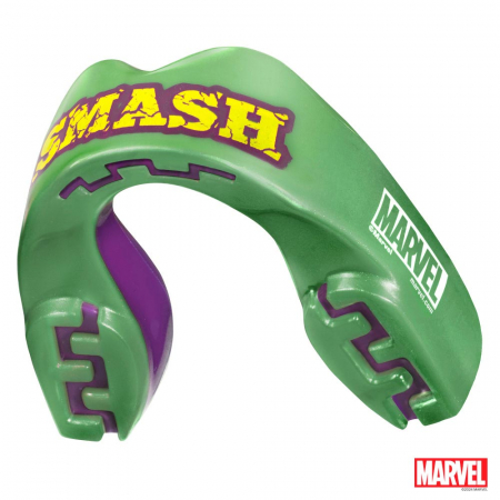 Sporturi - Proteza dentara “Extro Marvel Hulk” - verde-mov, junior