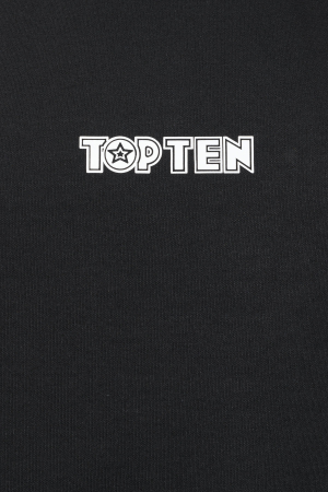 Oversized T-shirt "TOP TEN" - black, size M [4]