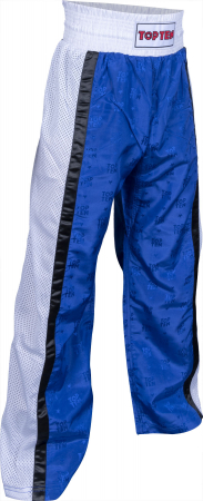 Pantaloni kickboxing „Mesh” - dimensiunea L = 180 cm, albastru -alb [3]