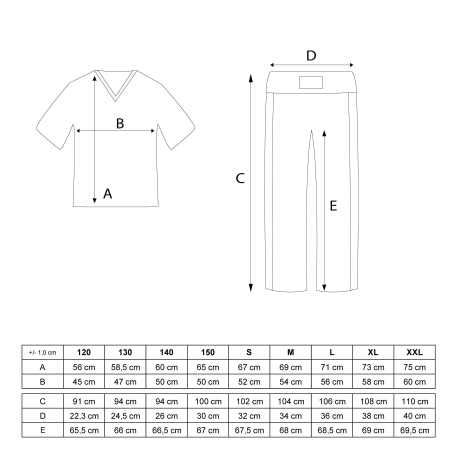 Pantaloni de kickboxing “SlimFit” - negri, mărimea 120 = 120 cm [5]